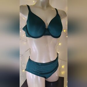 Cuup Elegant Teal Women's Intimate Set Nwot Lot 081